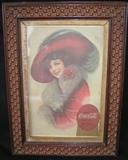 Antique Coke print, copyright 1911, Atlanta GA, printed in the USA