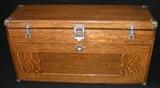 Early 1950's H. Gerstner and Sons wood storage bin, Dayton Ohio, USA, model #043