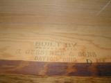 Early 1950's H. Gerstner and Sons wood storage bin, Dayton Ohio, USA, model #043