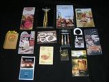Vintage cook books, guide for meals and recipes using liquors