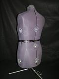 Dress form mannequin twin fit
