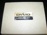 Dymo labeling kit, mechanical with tape.