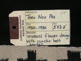 1920's - 1930's Native American Navajo rug, handwoven, Teec Nos Pas, approximatly 5'5" x 3'. VERY RARE!!