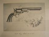 Vintage prints of Colt guns by Colt Mfg., company