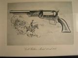 Vintage prints of Colt guns by Colt Mfg., company