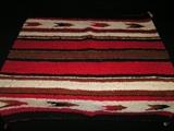 Native American Navajo rug 31" x 31", hand made