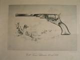 Vintage prints of Colt guns by Colt Mfg., company