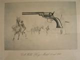 Vintage prints of Colt guns by Colt Mfg., company