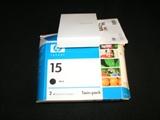 HP Inkjet Print Cartridge #15, C6653BN, black, qty 1