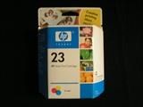HP Inkjet Print Cartridge #23, C1823D tri color, qty 1