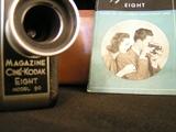 Vintage video camera and case, with manuel