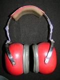 Vintage Navy earmuffs from USS Kirk flight deck