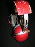 Vintage Navy earmuffs from USS Kirk flight deck