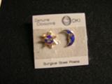 Handmade vintage jewelry, necklace and earings