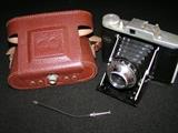 Adox vintage camera with case and thumb trigger