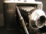 Adox vintage camera with case and thumb trigger