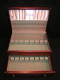 Community Silverware wooden storage box