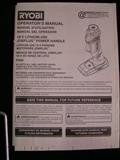 Ryobi Job Plus Powerhandle with attatchments 18v lithium-ion