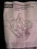 Ryobi laser Circular Saw, 7 1/4, CSB133L