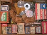 Box of screws, bolts, nuts and washers