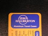 Zero Halliburton aluminum travel case Reg 2