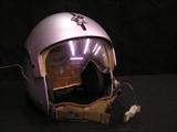 Helicopter flak jacket, USN gas mask, flight helmet, goggles and cover, pictures and news paper info
