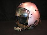 Helicopter flak jacket, USN gas mask, flight helmet, goggles and cover, pictures and news paper info