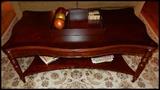wood coffee table