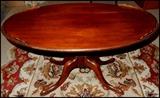 round wooden table