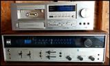 Vintage Fisher Receiver and cassett deck