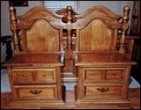 Head board and night stands