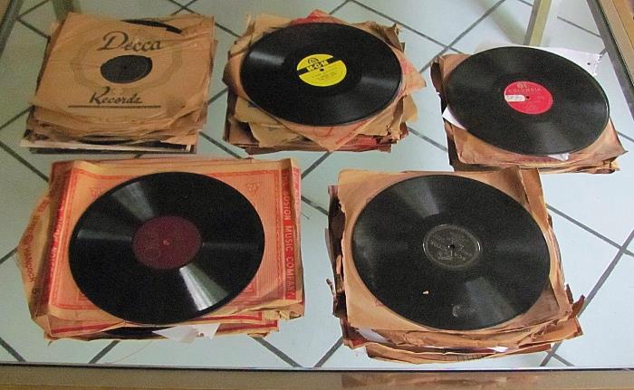 Very old 78 records...80 plus