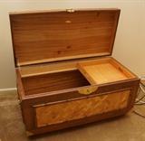 Cedar lined chest