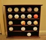Golf ball collection...some are signed