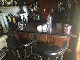 Home Bar Solid Wood