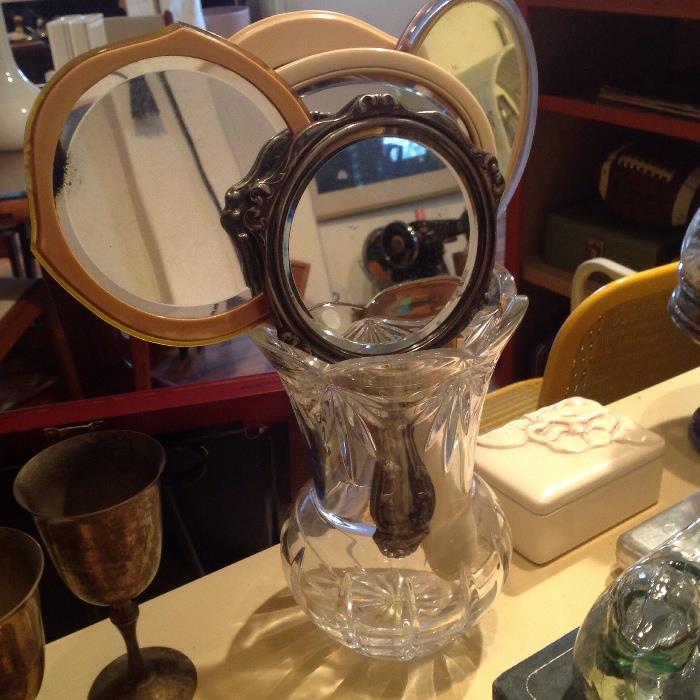 Mirror - mirror in the vase.... Who's the fairest in this place!