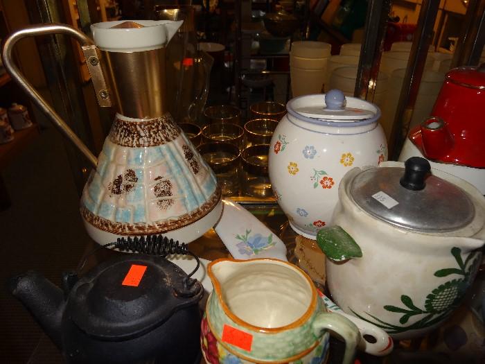 Mid Century teapots