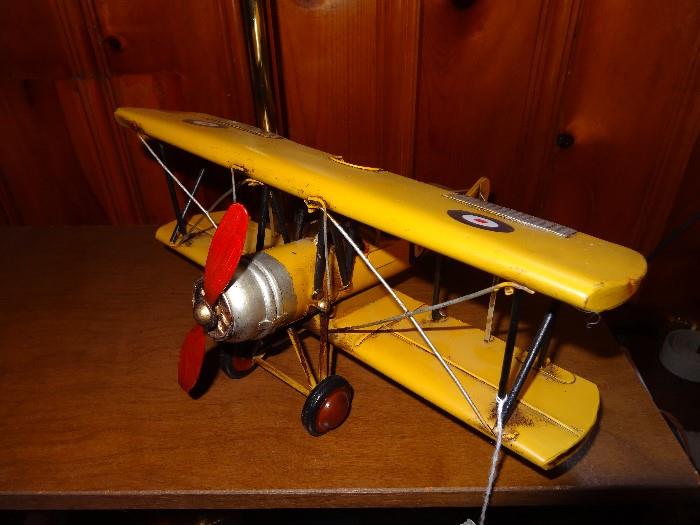 vintage model airplane