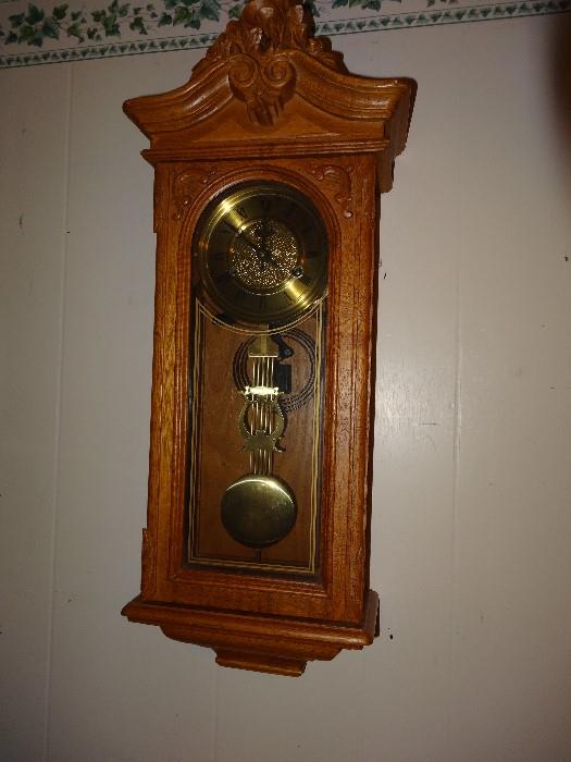 wall hanging grandfather clock