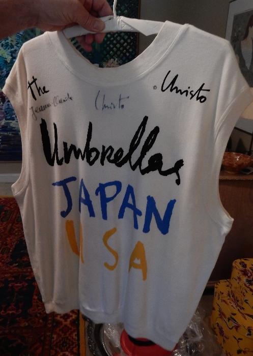 Signed Jersey by Jeanne Claude & Cristo