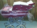 VINTAGE PEREGO PRAM BABY CARRIAGE - 70'S ERA