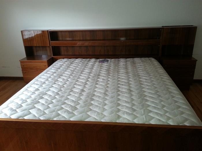 KING SIZED BED WITH MATTRESS - GORGEOUS!!