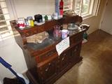 Large dry sink
