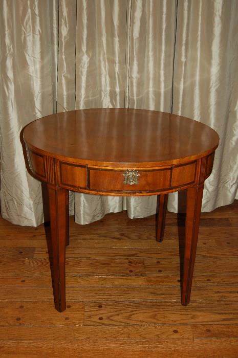Lot #209  Very nice round Mid-19th Century Side Table