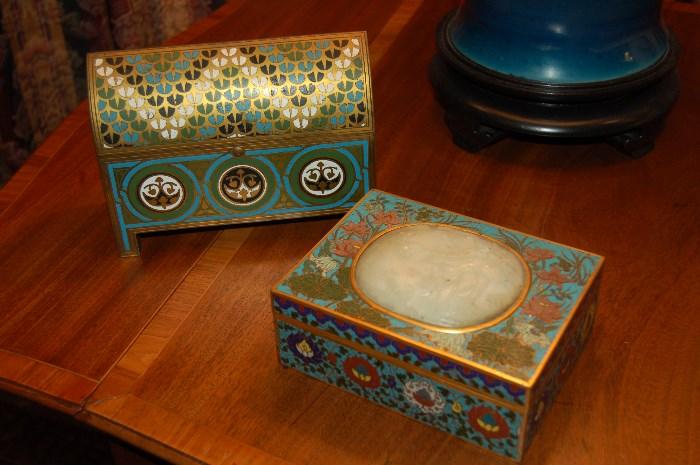 Lot #234  Two piece Lot of Chinese Boxes
