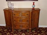 TOMMIE BAHAMA CREDENZA WITH WICKER DOORS