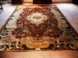 MACHINE MADE ORIENTAL RUG - APPROX 6 X 9