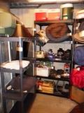 CAMPING GEAR AND SHELVING FOR SALE