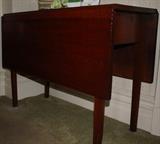 19th c drop leaf table