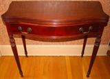 Mid 20th c mahogany game table